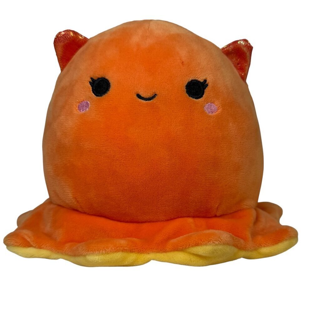 SQUISHMALLOWS Norbu the Dumbo Orange Octopus Plush Toy